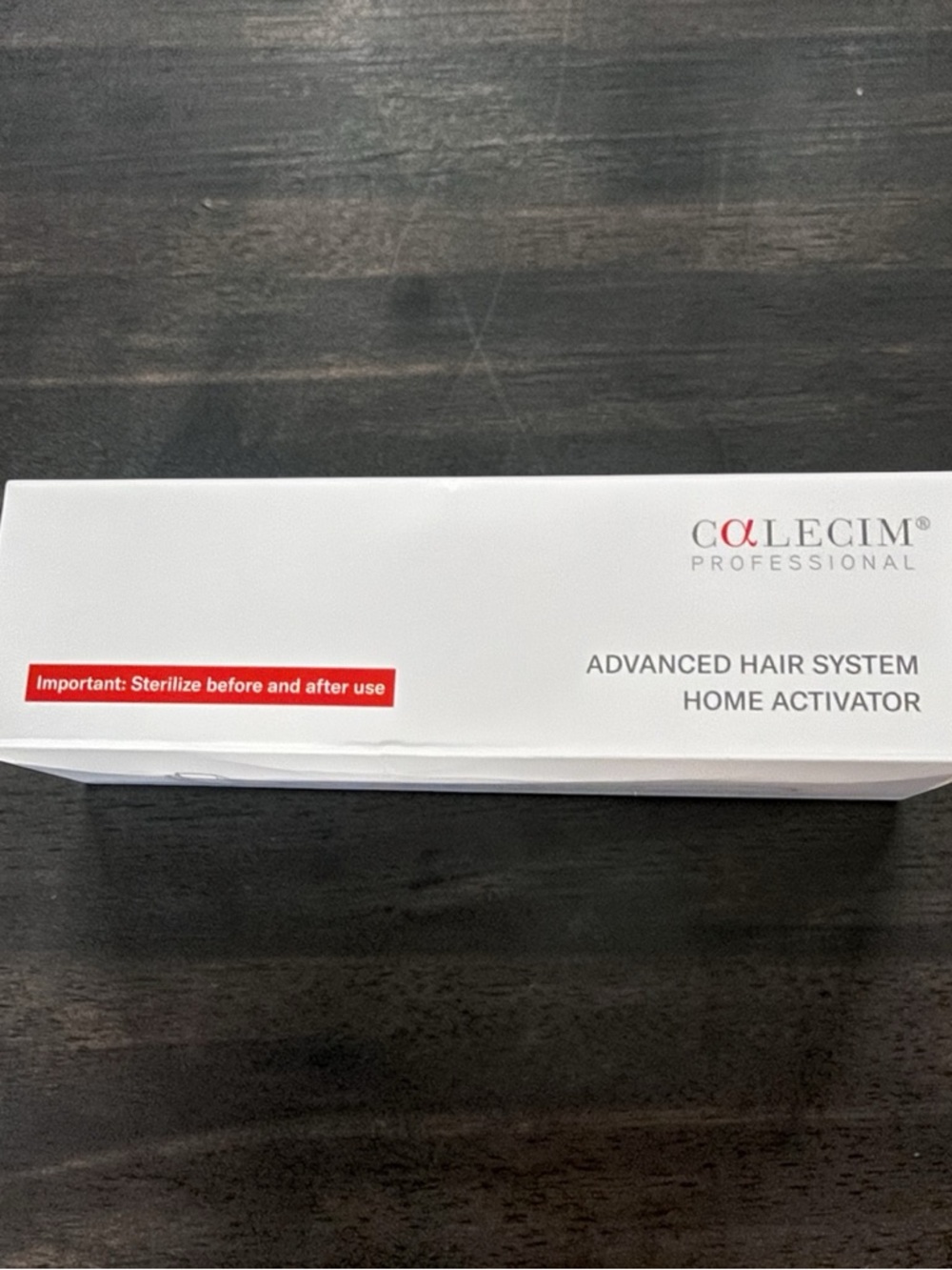NEW IN BOX CALECIM PROFESSIONAL ADVANCED HAIR SYSTEM HOME ACTIVATOR TOOL